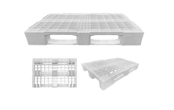 HDPE xammaldan istehsal edilən Palet (ağ palet)